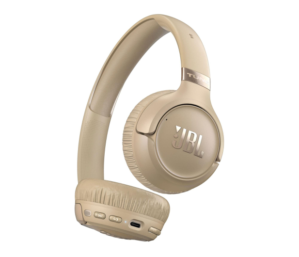 JBL TUNE 680NC beżowe z ANC - 1363128 - zdjęcie